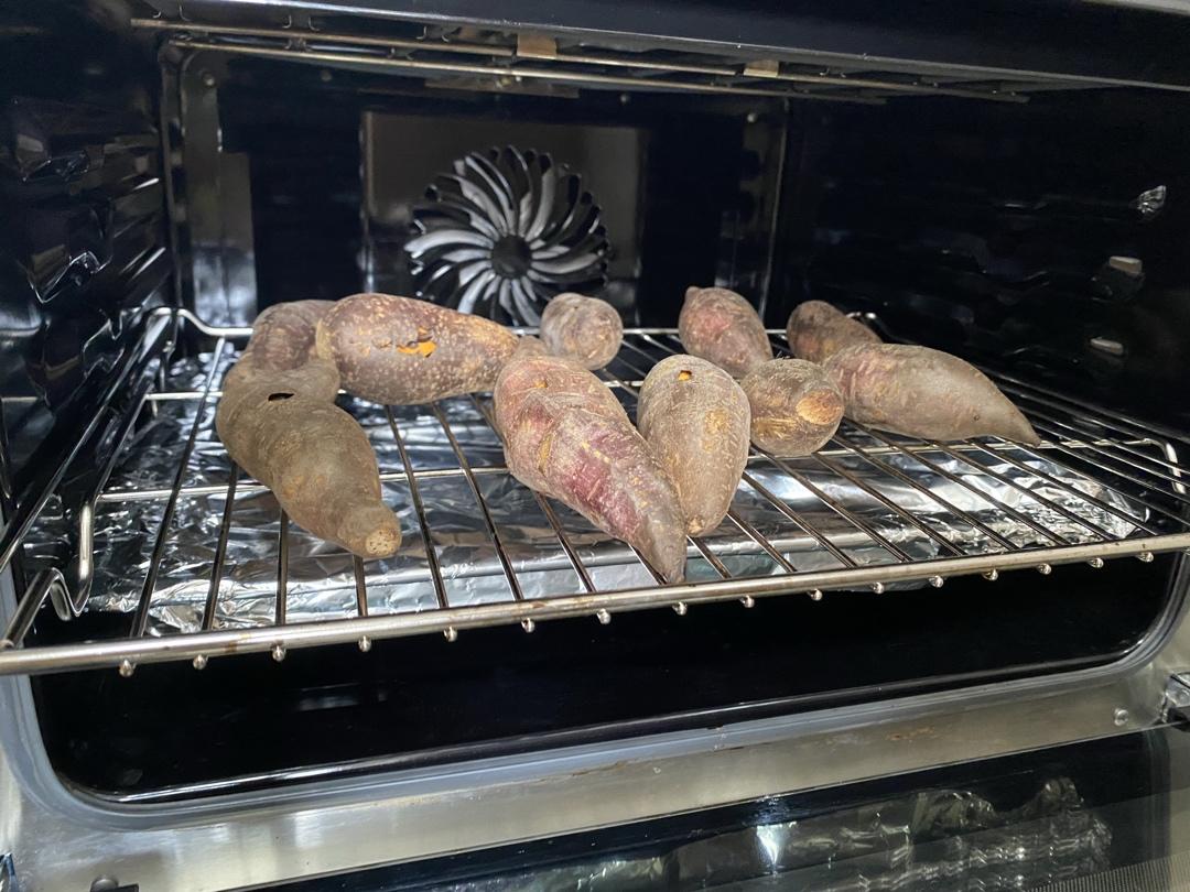 烤箱版烤地瓜秘籍
