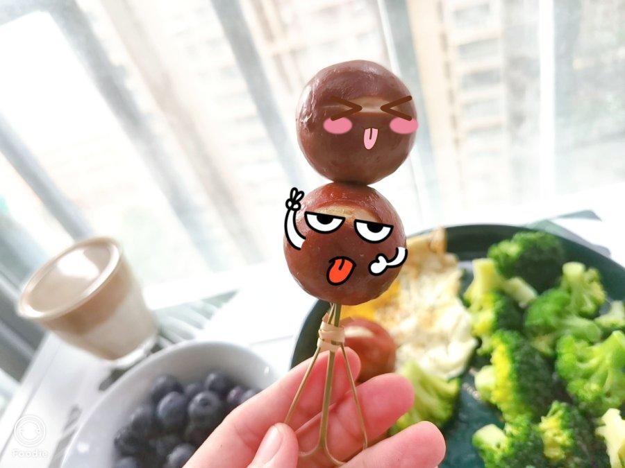 超可爱的碱水小丸子/养胃健康，无糖低油