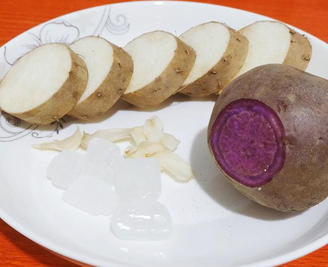 超简单超省事的山药紫薯粥