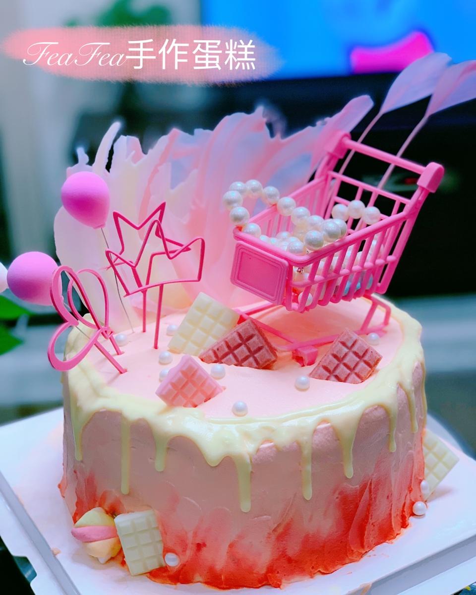 戚风蛋糕（不回缩，裱花打底首选）