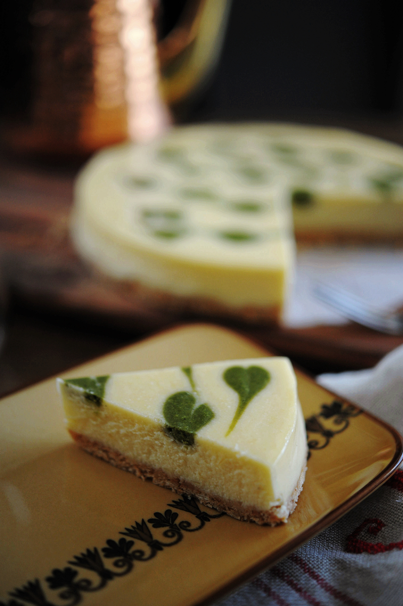 咖啡芝士双拼蛋糕