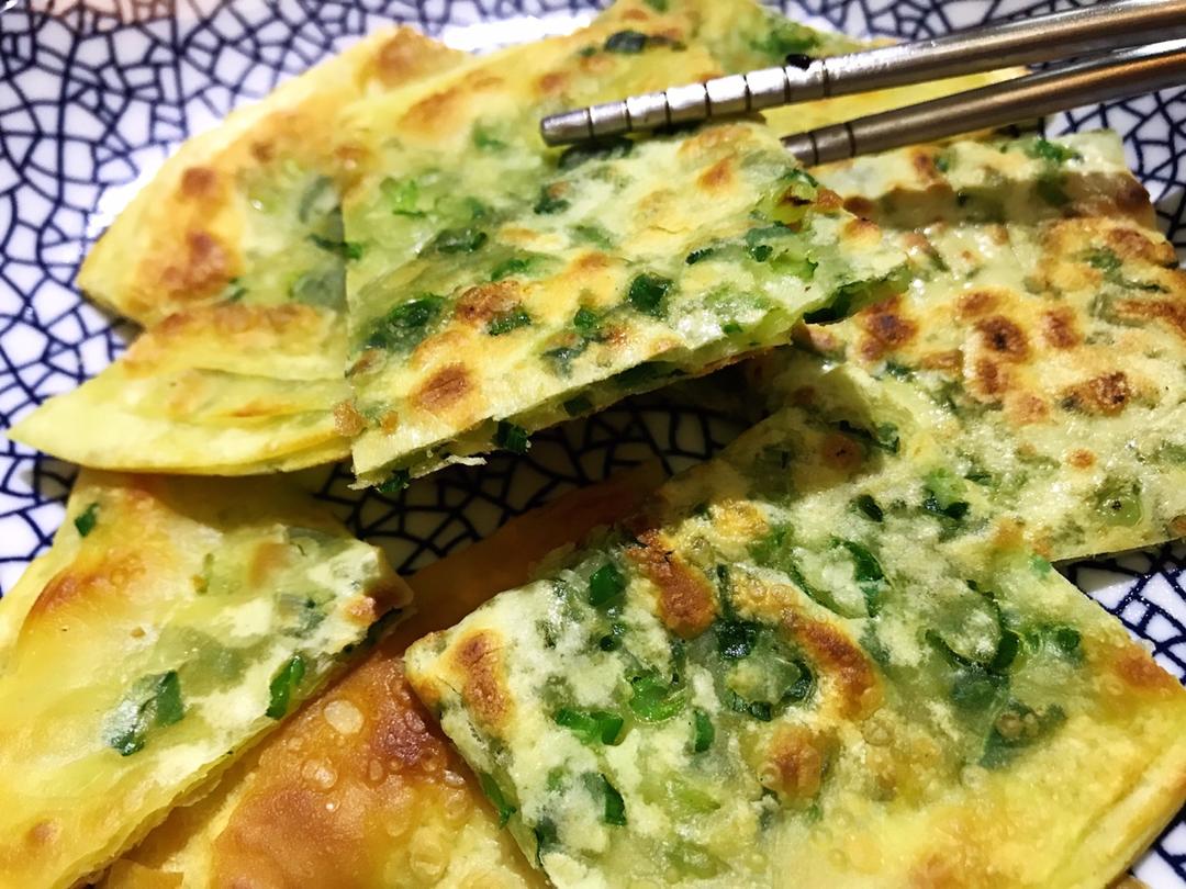 饺子皮千层饼