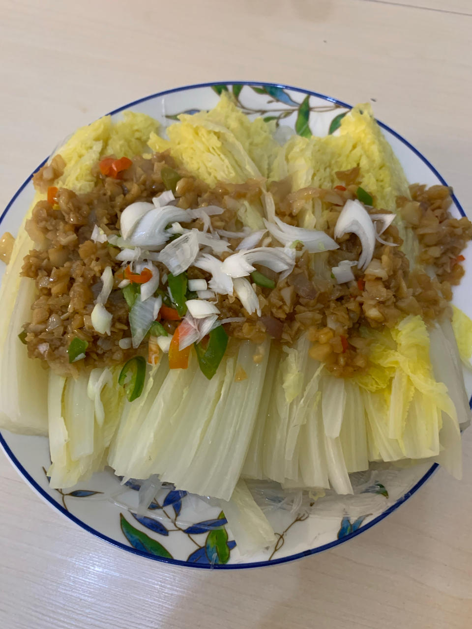 蒜蓉粉丝蒸娃娃菜