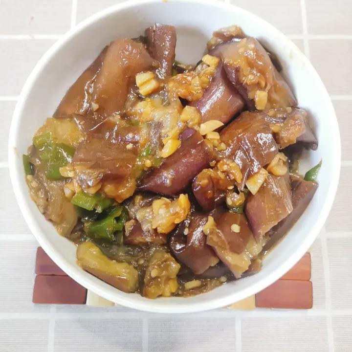 炒茄子辣椒丝