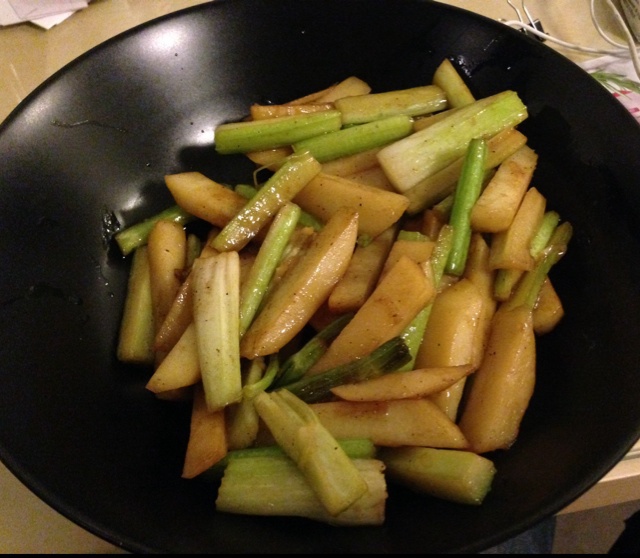 西芹土豆条