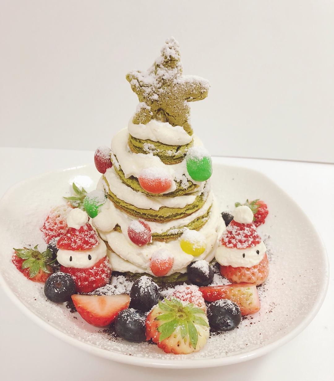 miko925做的圣诞树蛋糕