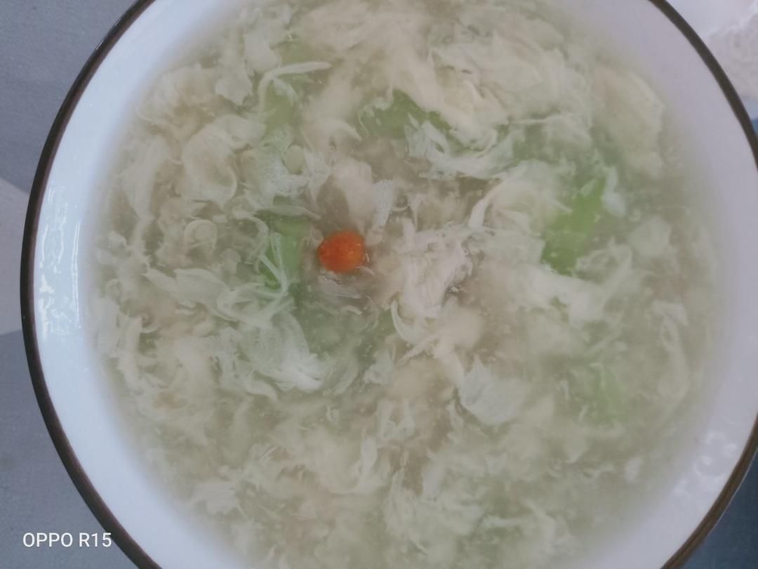 丝瓜鸡蛋汤