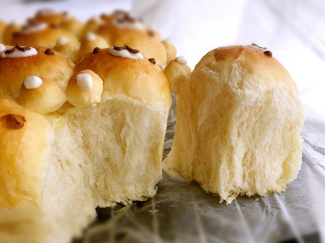 纯奶手撕吐司的做法 步骤1