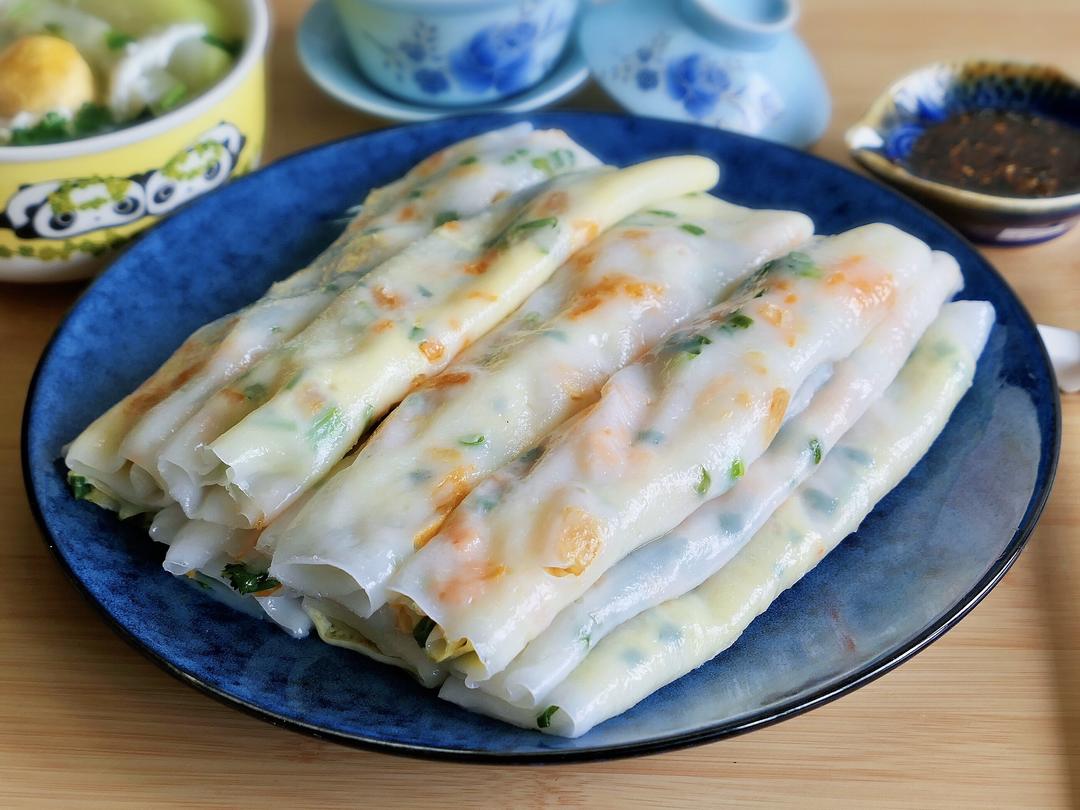 虾米肠粉的做法