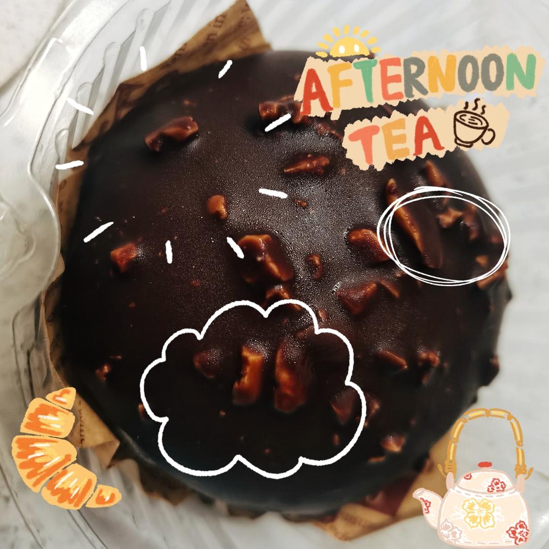 免烤箱❗️❗️四重口感｜巧克力脆皮雪媚娘