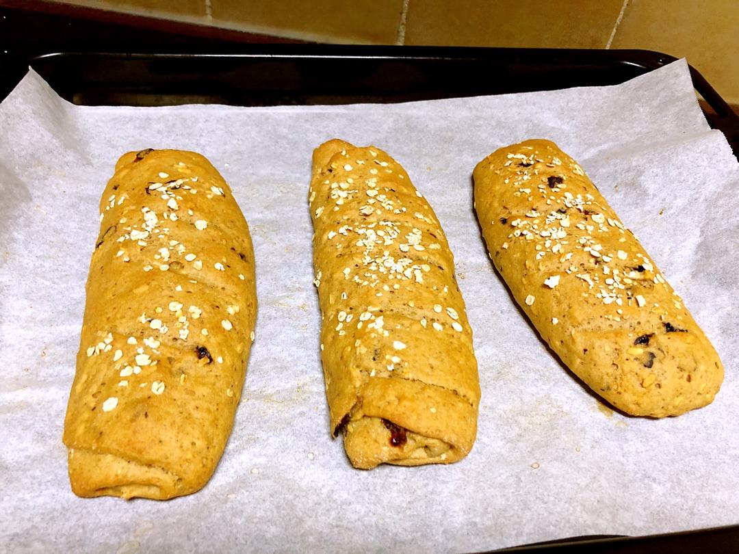 全麦面包，无油，无糖，无蛋，超简单！