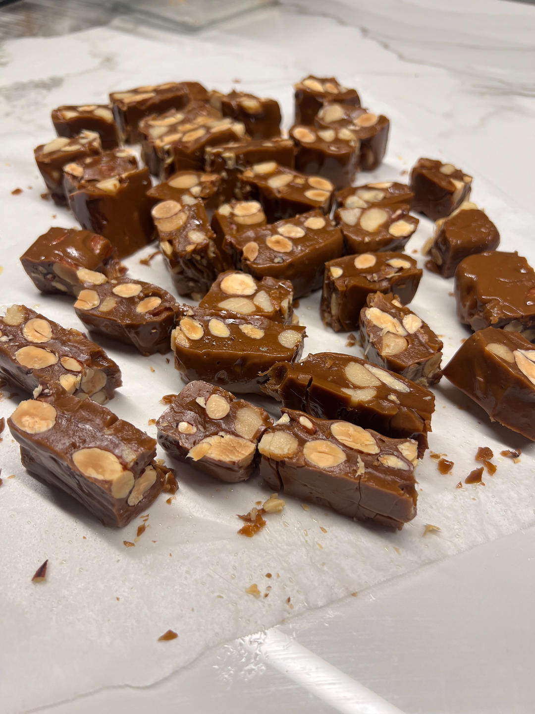 焦糖海盐杏仁太妃糖