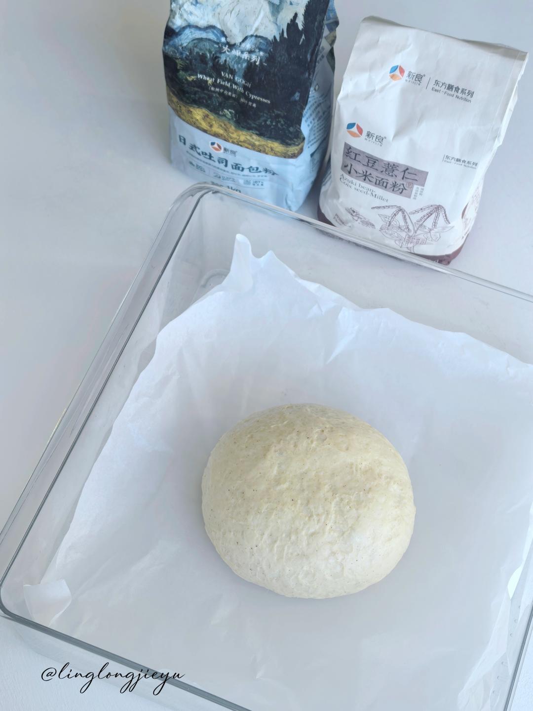 纯奶手撕吐司的做法 步骤1