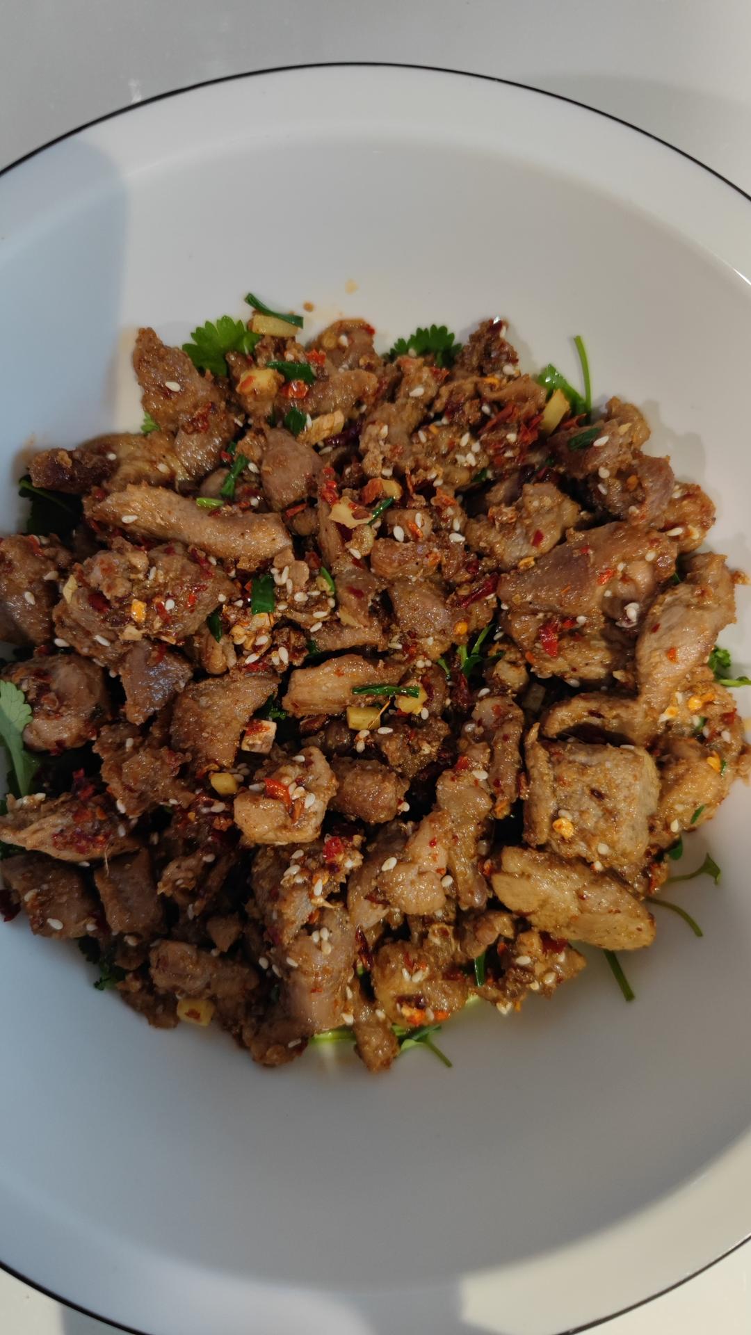 吃不到膻味的比烧烤更好吃的孜然羊肉🐏