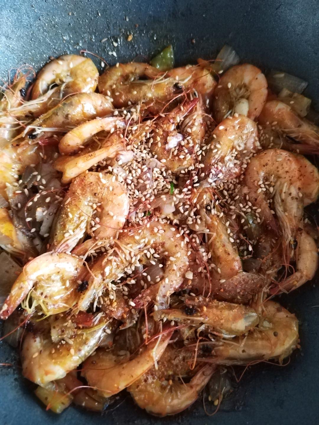 干锅香辣虾