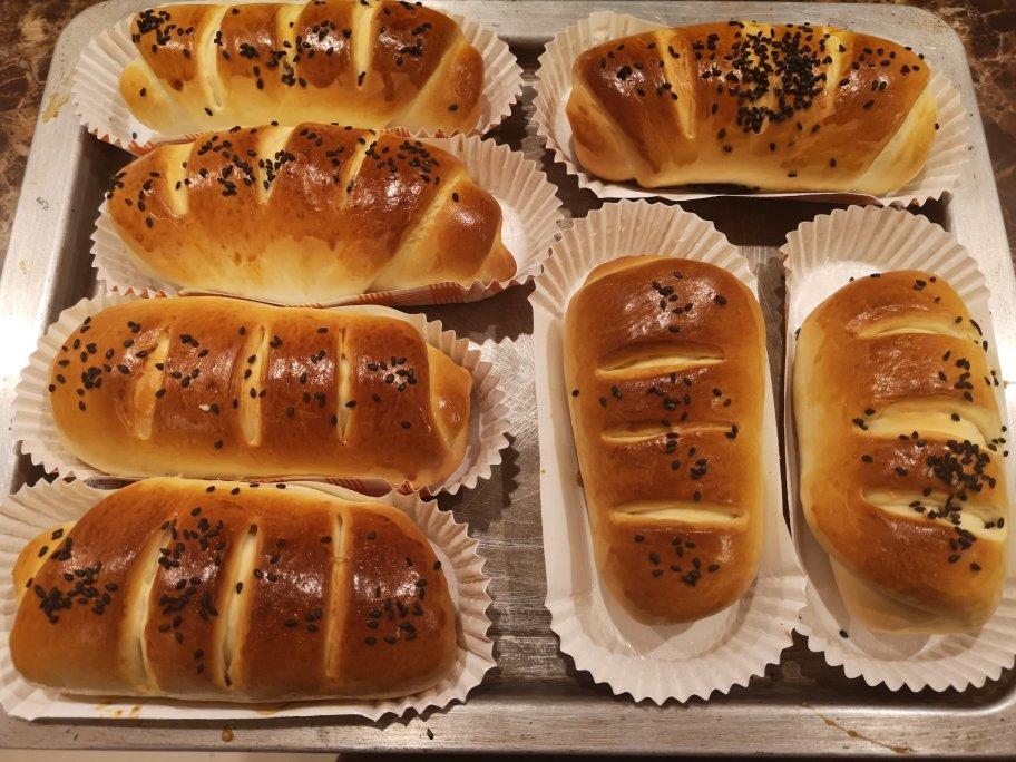 牛油香葱软面包 可以一天三顿都吃它！