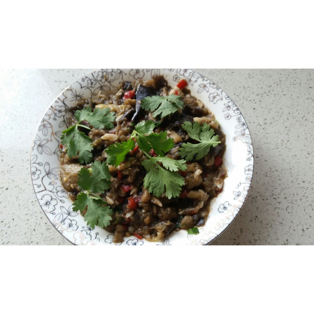大蒜茄子泥