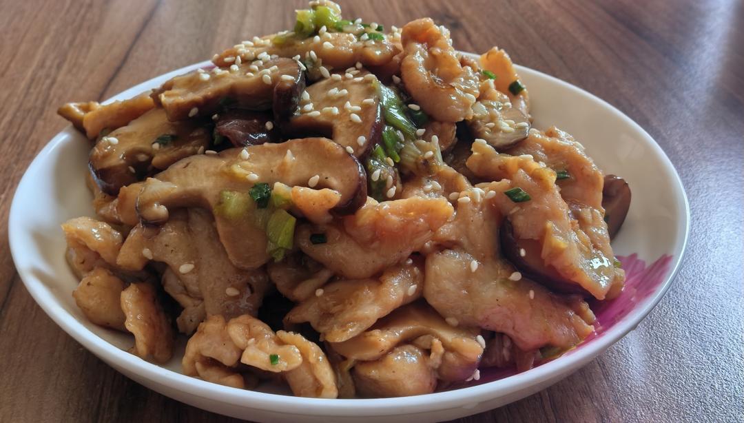 香菇鸡胸肉