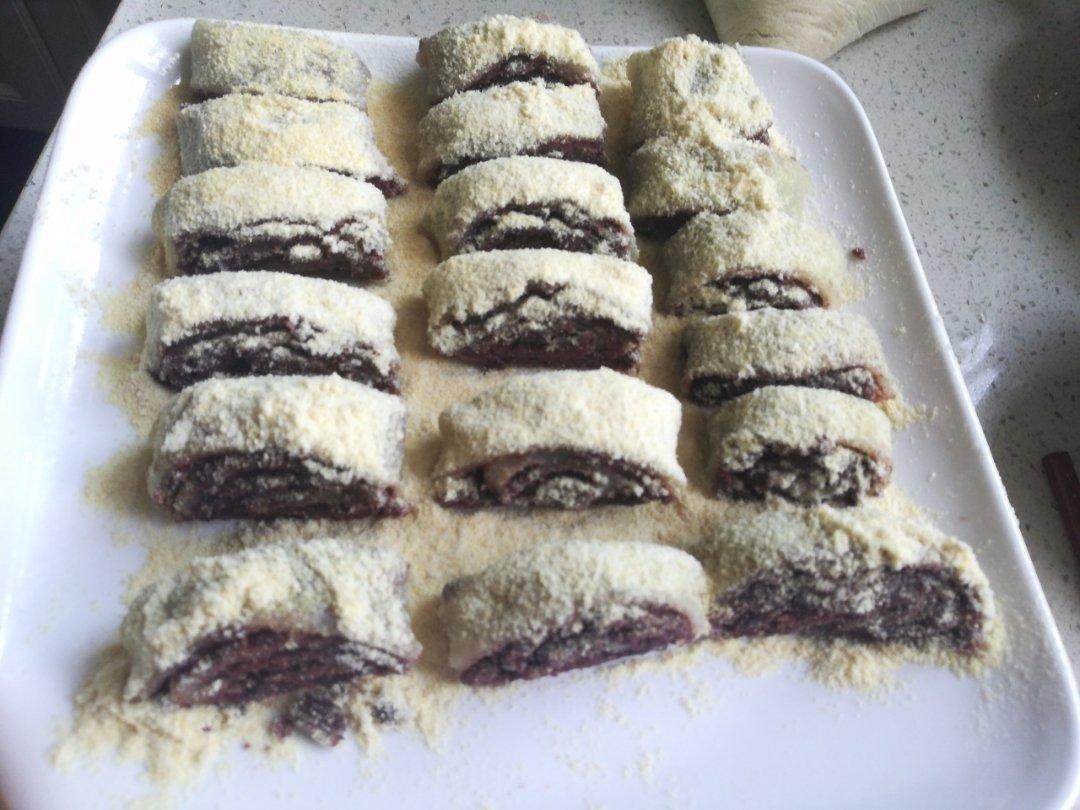 椰蓉豆沙糯米卷