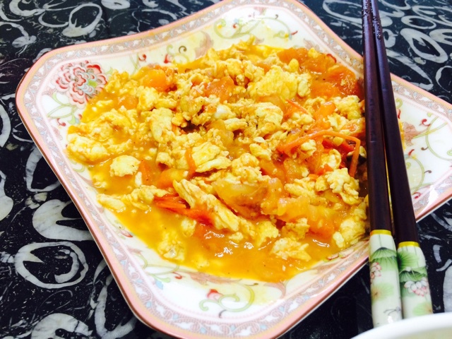 西红柿炒鸡蛋