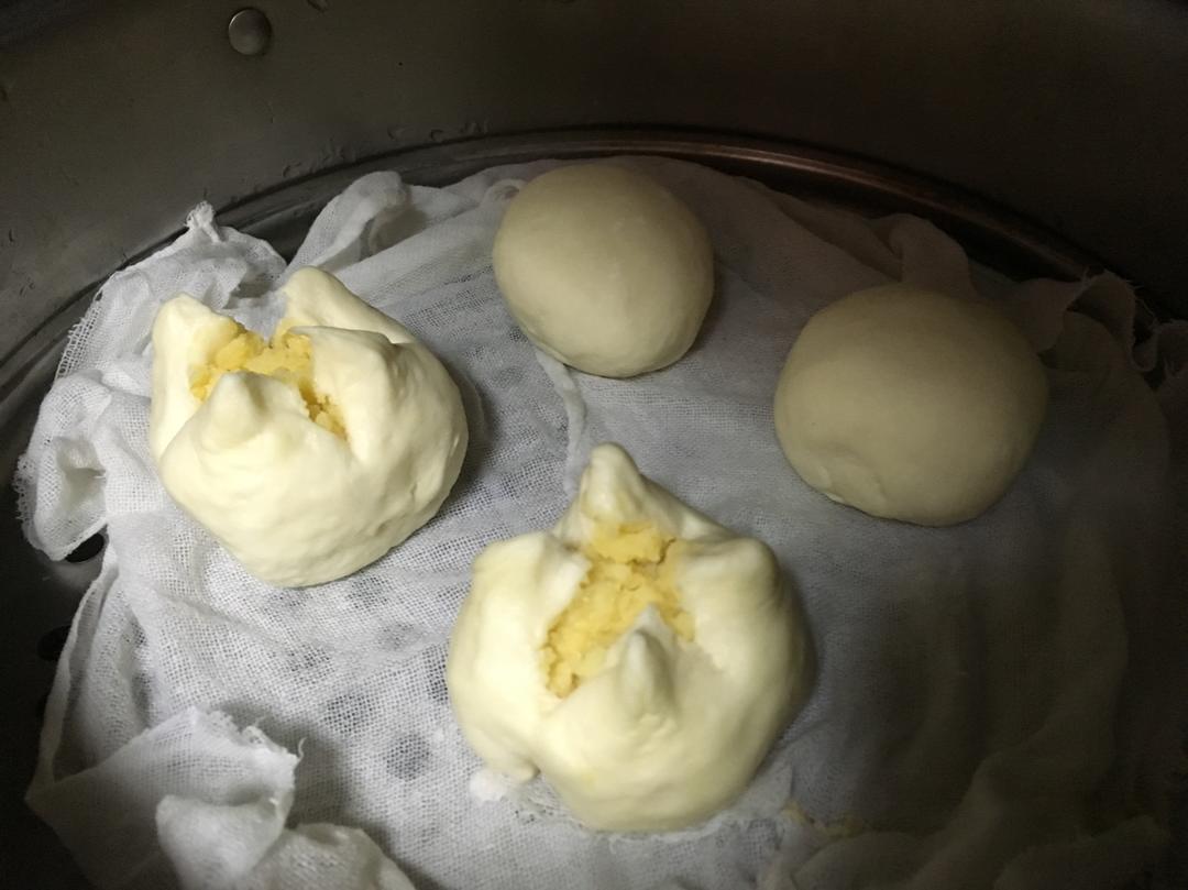 奶黄馅儿和奶黄包