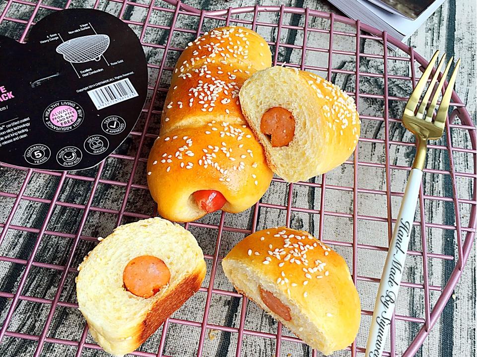 热狗面包的做法