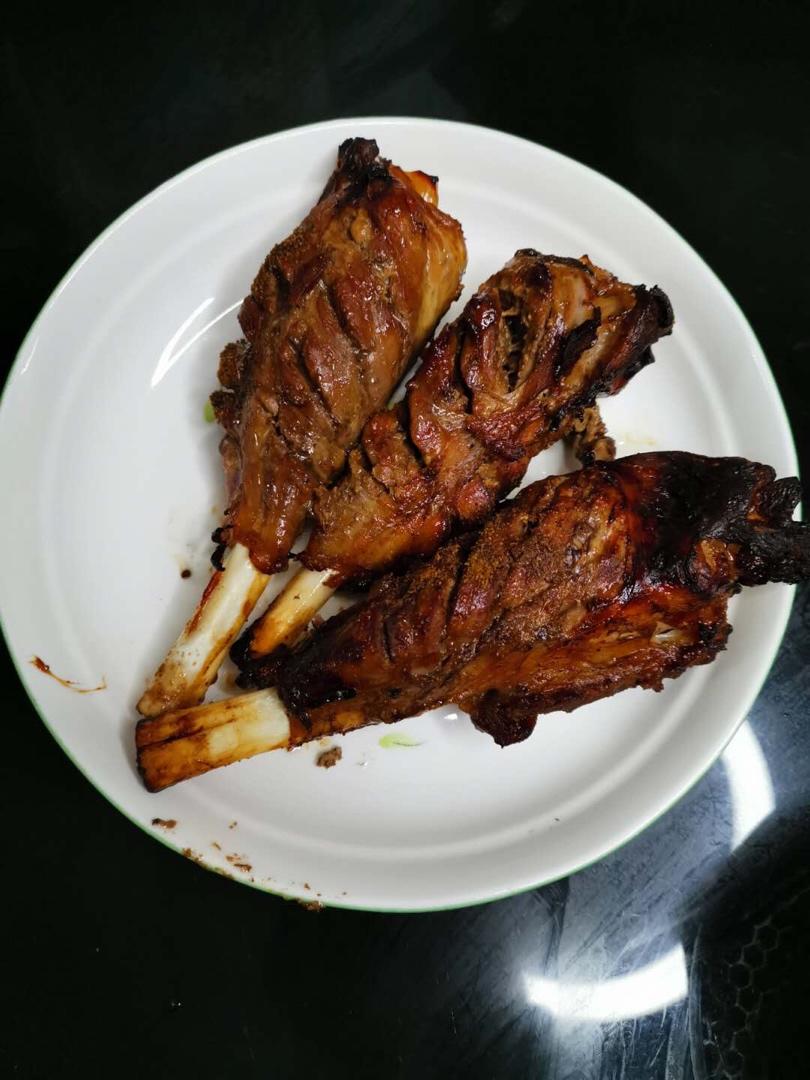 nonlinear做的烤羊腿