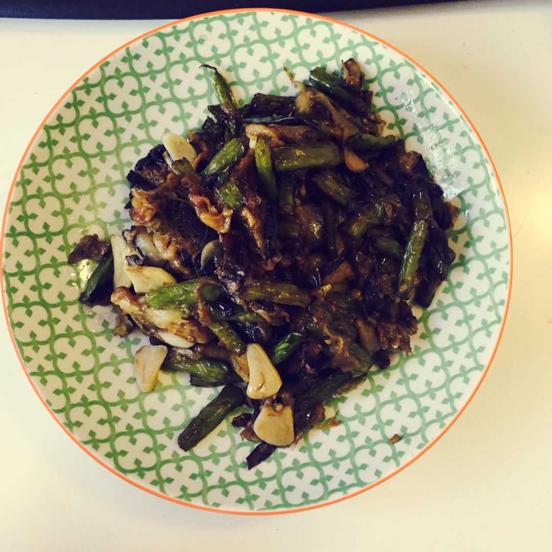豆角烧茄子