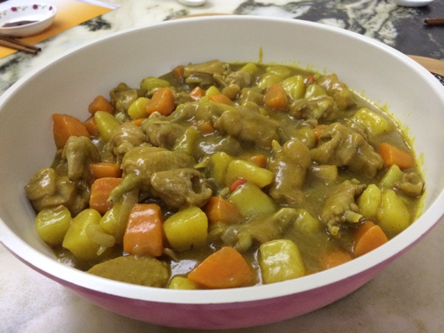 美味咖喱鸡饭