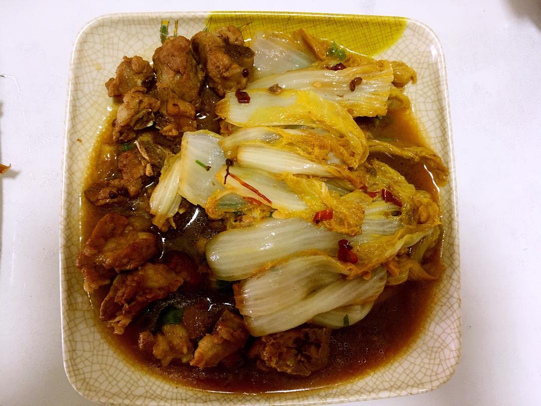 排骨炖大白菜