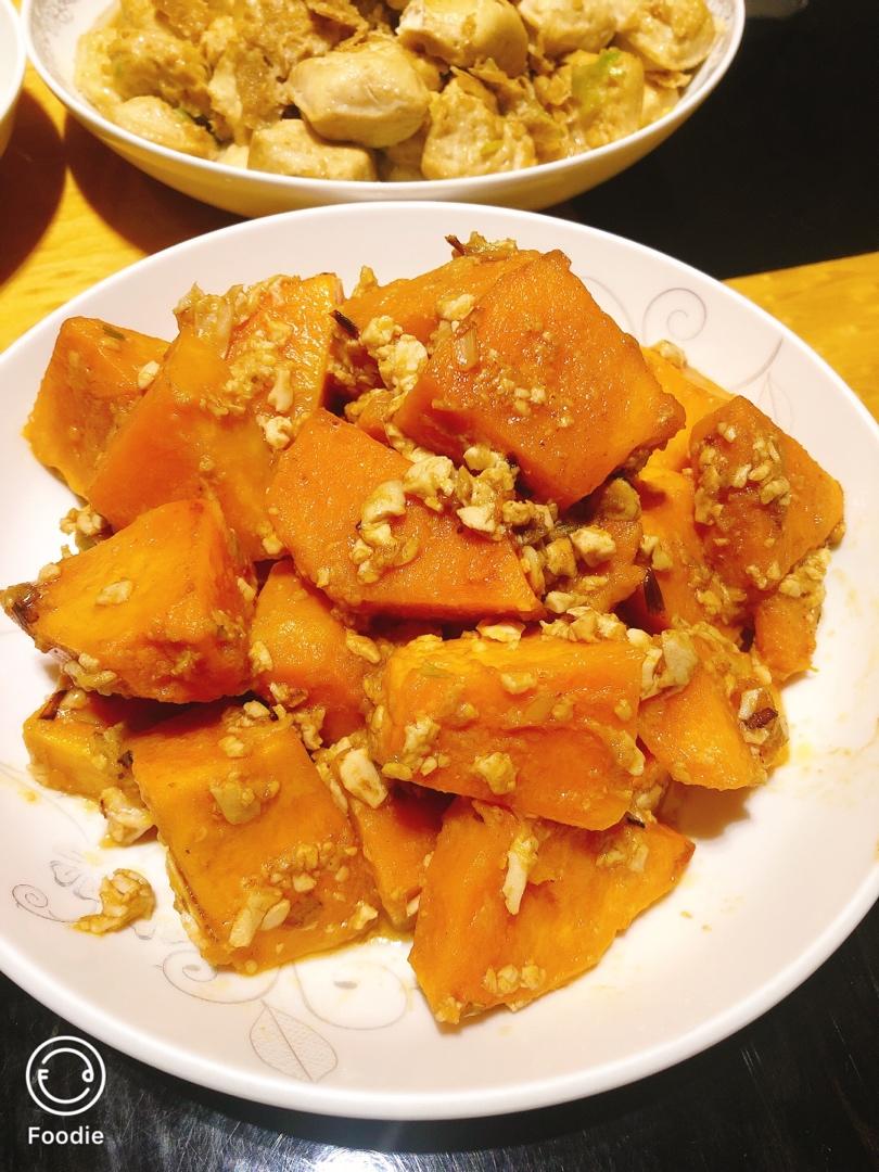 咸蛋焗南瓜（全蛋版）