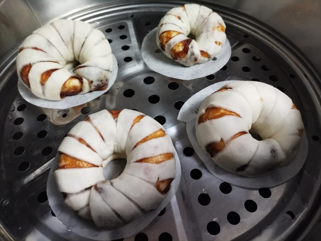 小灯笼豆沙卷 豆沙包 超治愈 一次醒发 附整形细节视频