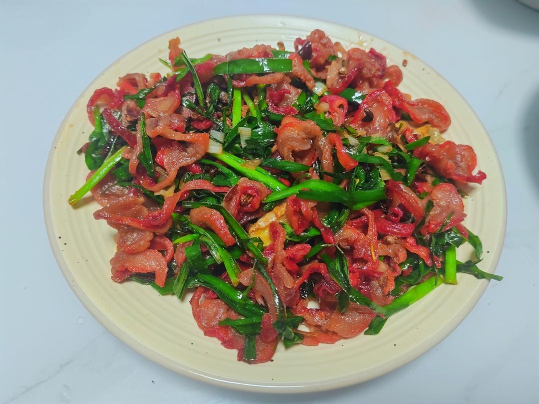 临沂名吃（干煸鸭肚）