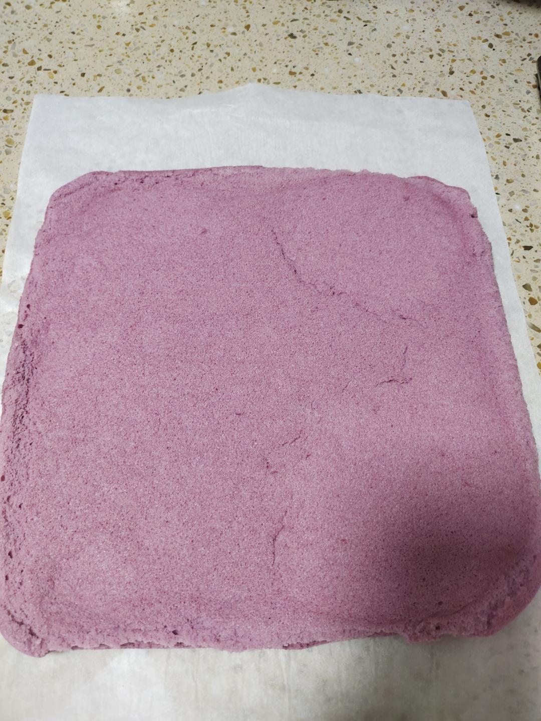 紫薯奥利奥蛋糕卷丨味道颜值绝绝子