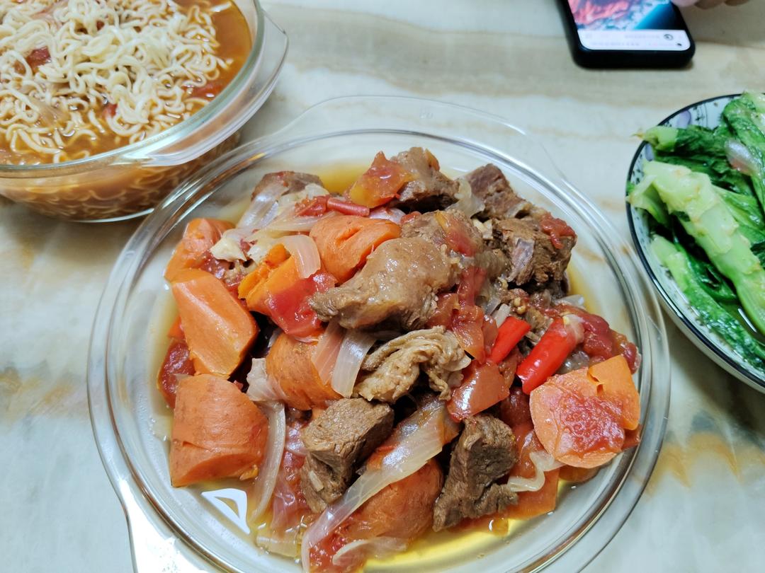 超简单电饭煲番茄牛腩