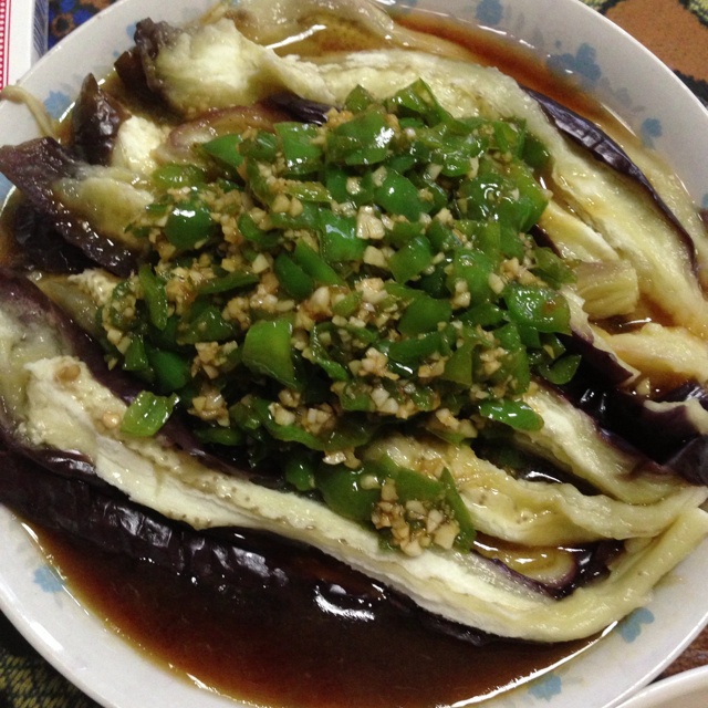 蒜泥手撕茄子