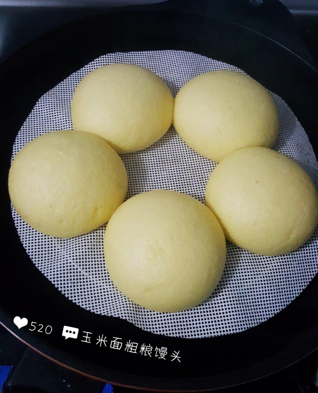 奶香玉米面馒头