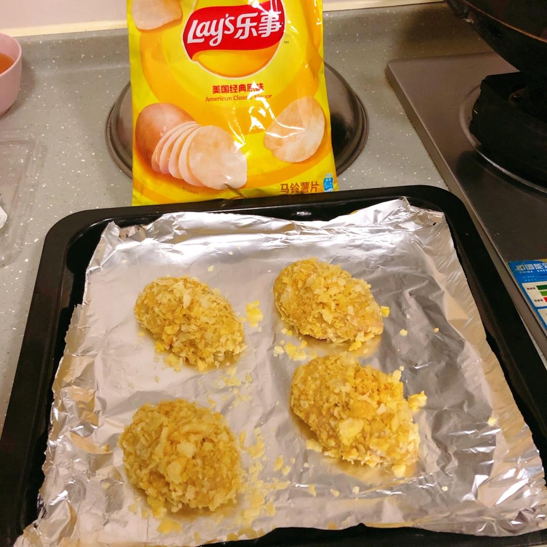 【薯片鸡翅】