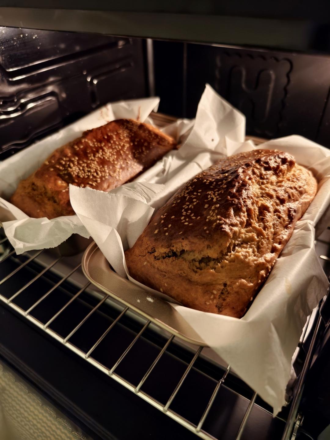 香蕉蛋糕 banana bread （非低糖）传统配方