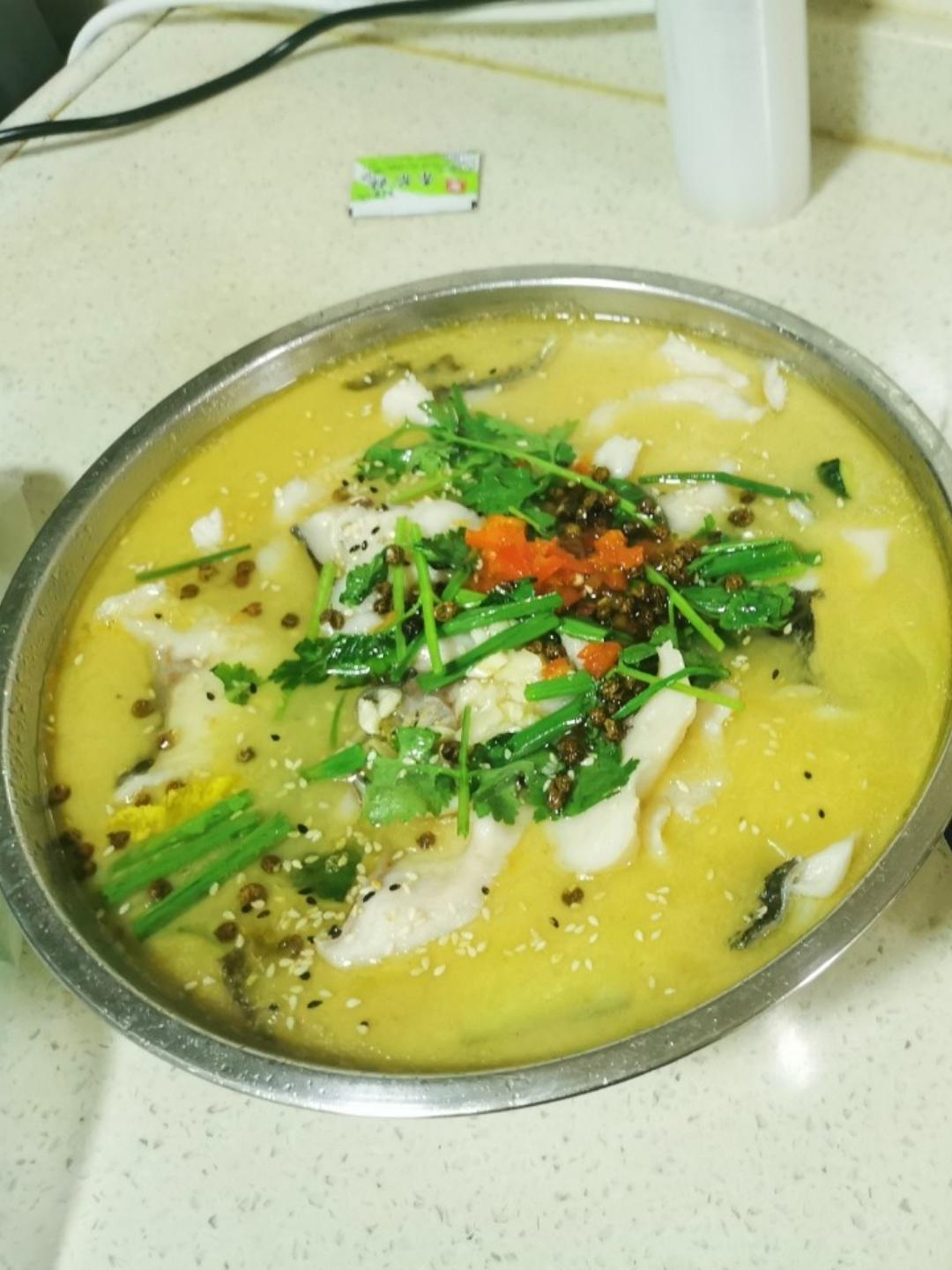 家常酸菜鱼Ｉ连汤汁都不放过