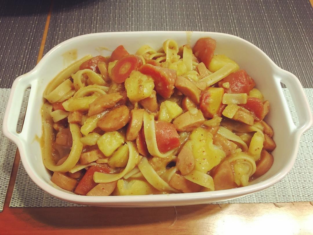 土豆焖面