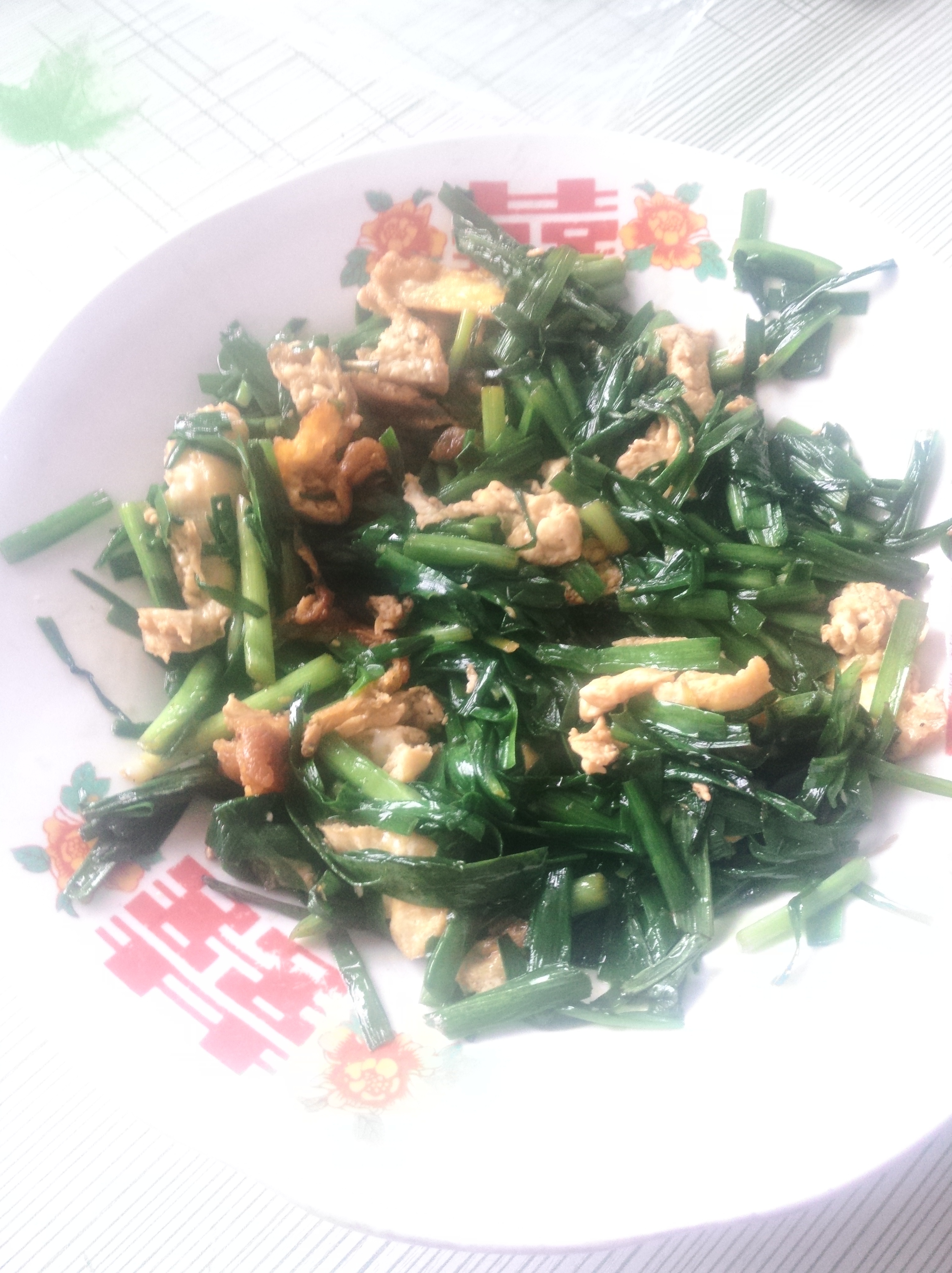 韭菜炒鸡蛋
