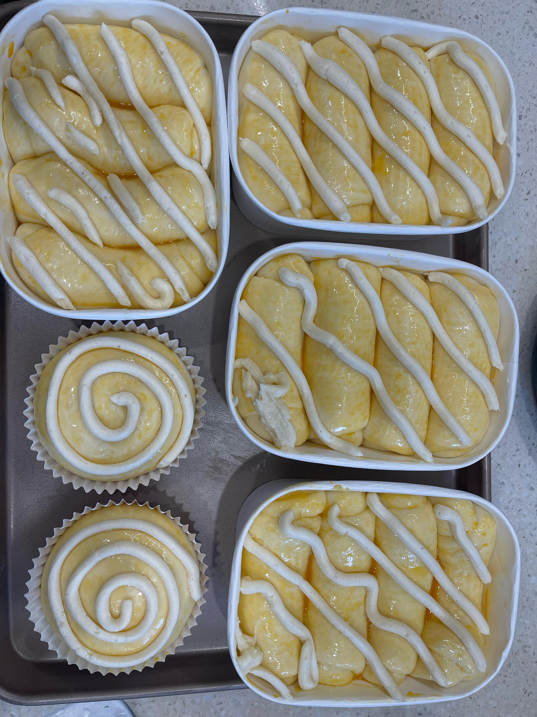 软呼呼巨好吃~雪芙杏仁餐包