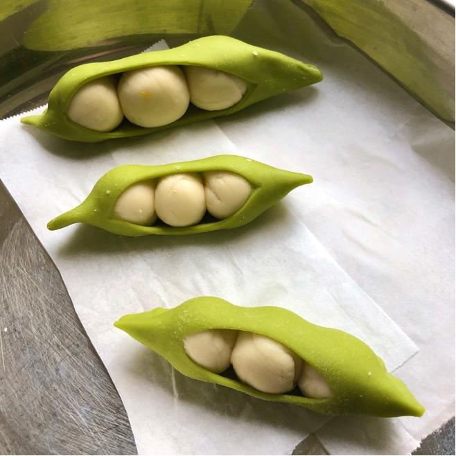 豌豆荚馒头