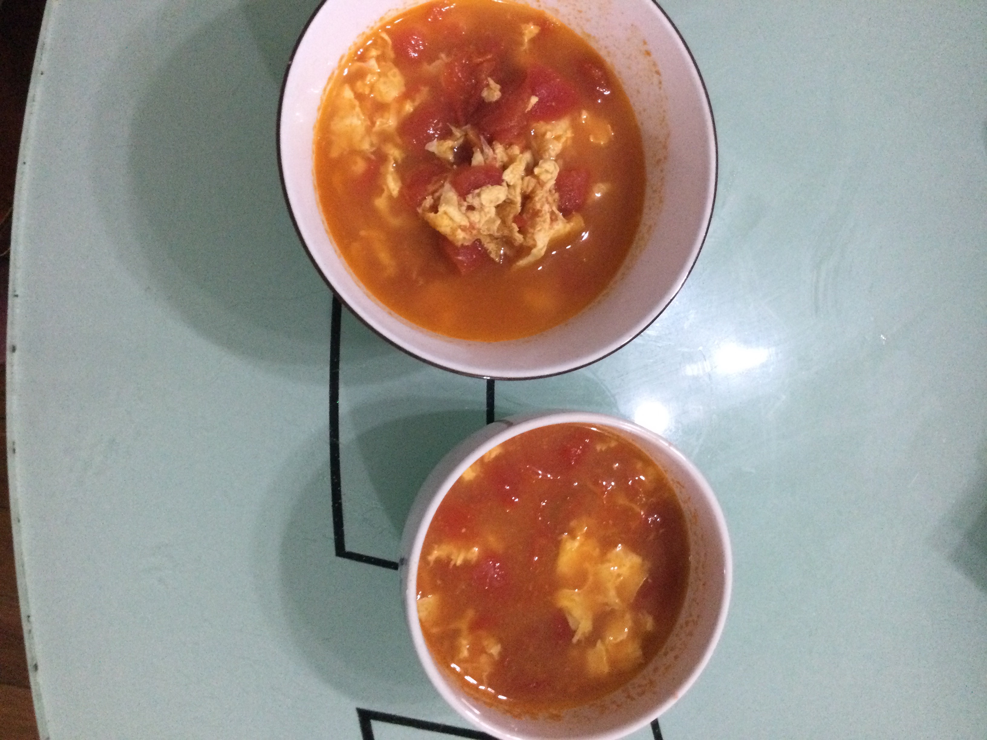 番茄蛋汤（迷你版）的做法