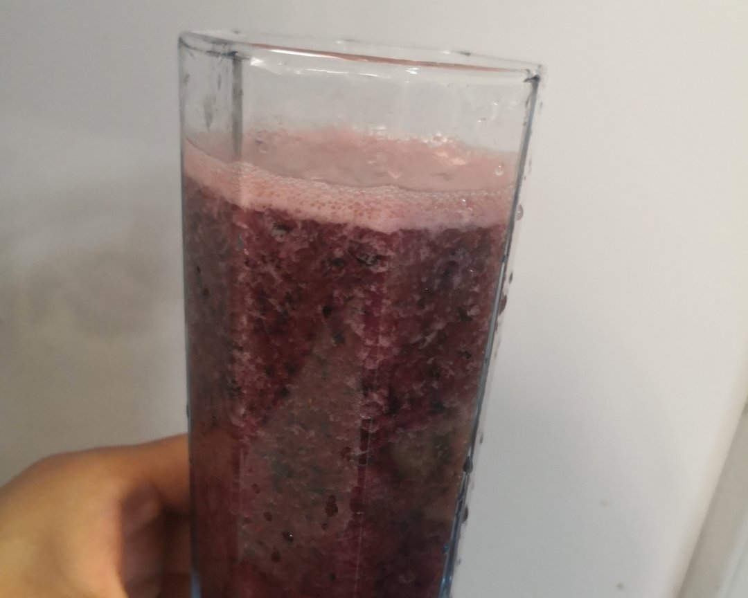 自制简单的蓝莓汁