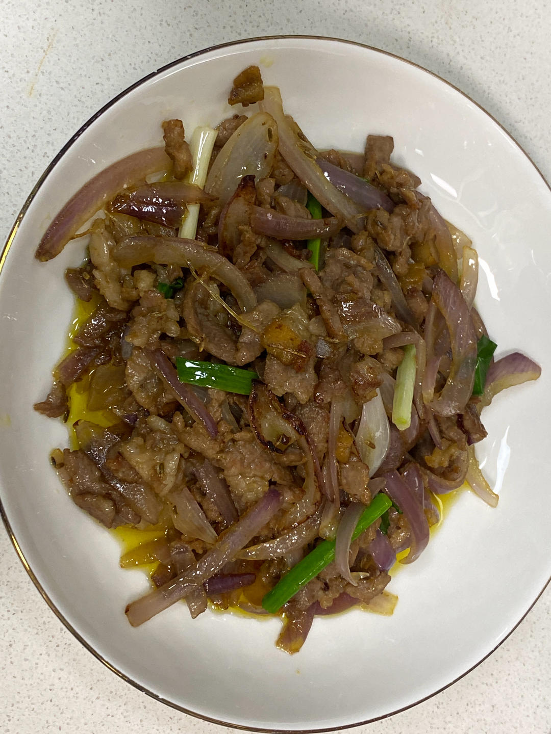 香煎梅花肉～秒光盘