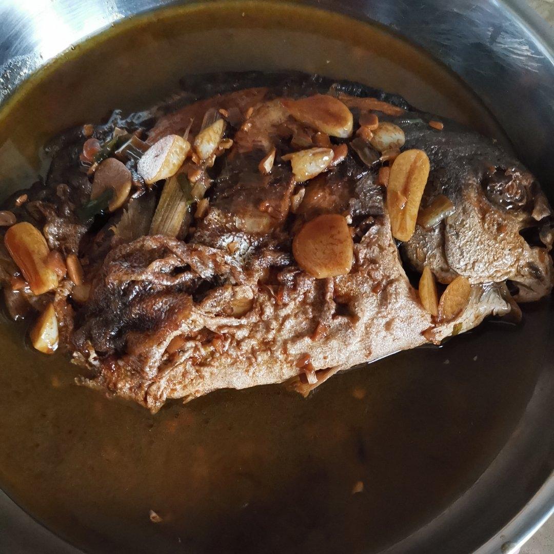 不辣不腥的红烧鱼