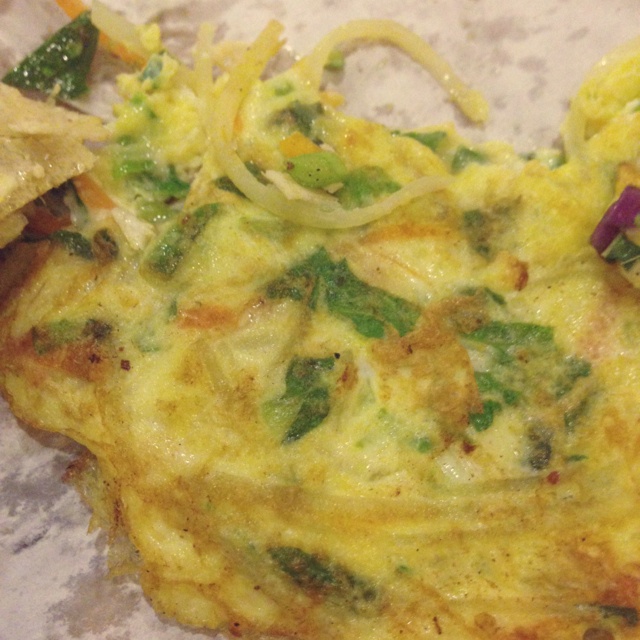 蔬菜鸡蛋饼