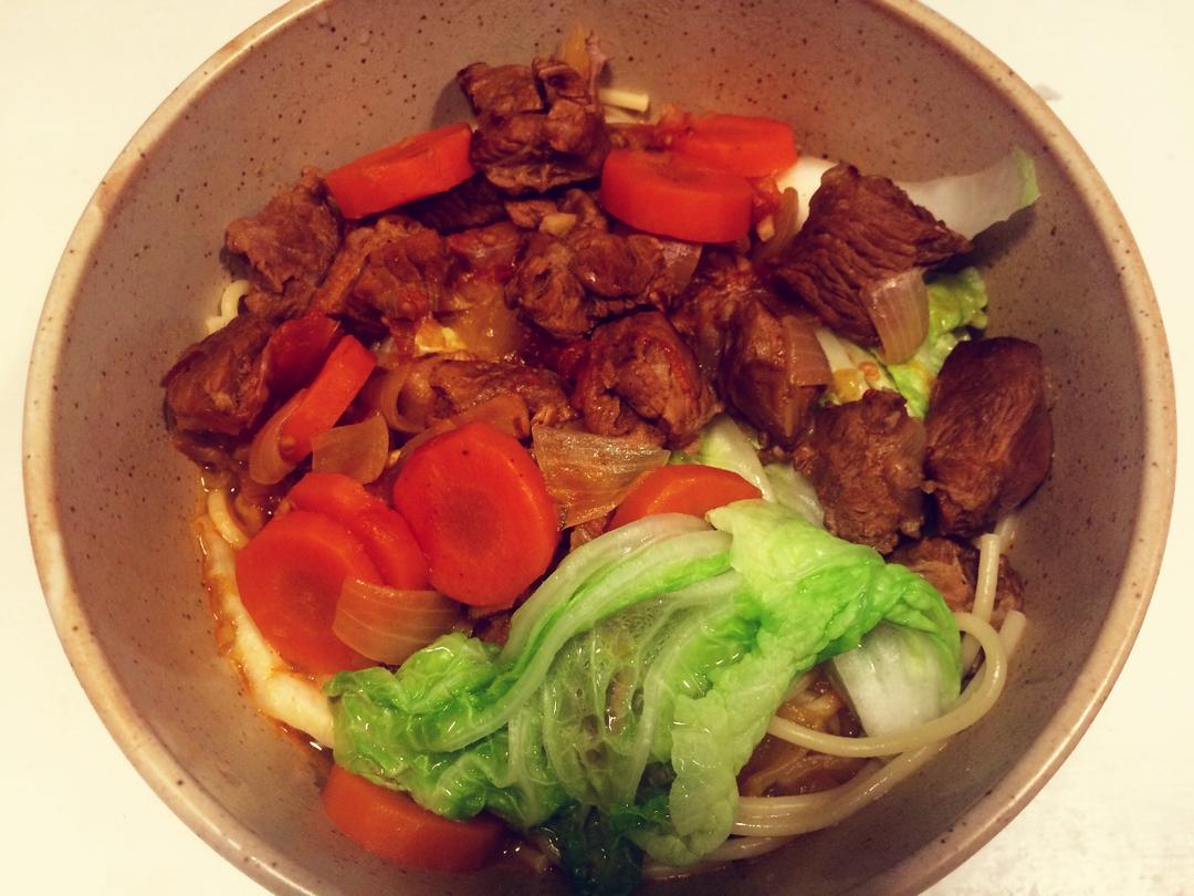 红烧牛肉面